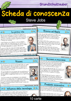 Preview of Steve Jobs - Scheda di conoscenza - Personaggi famosi (Italiano)