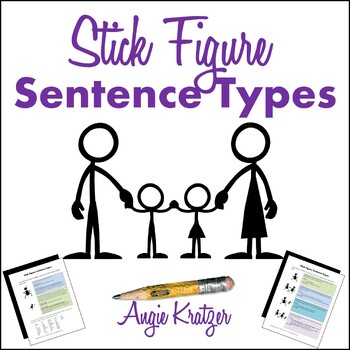 Preview of Stick Figure Sentence Types
