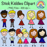 Stick Kiddies Clipart - Free Download