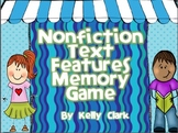 Stick Kids Nonfiction Text Features Memory Game-Common Cor