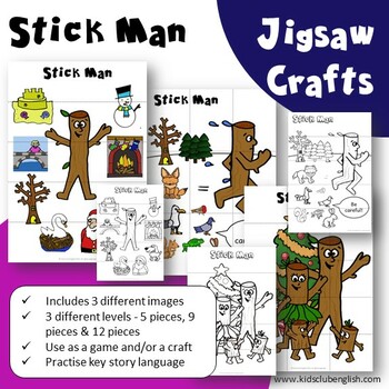 Stick Man Craftivity – Top Teacher