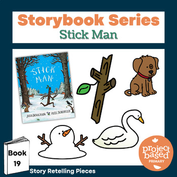 Preview of Stick Man Storybook Series Book 19