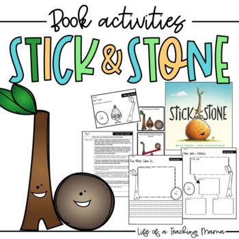 Stick And Stone Book Activities By Keyla Kuehler Tpt