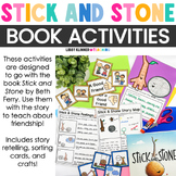 Stick & Stone Friendship Activities Book Companion for Soc