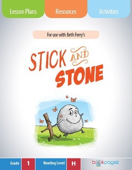 Preview of Stick and Stone Valentine's Day Comprehension Lesson Plans & Activities