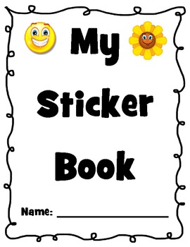 Sticker Book Covers & Sticker Pages by Kim Short