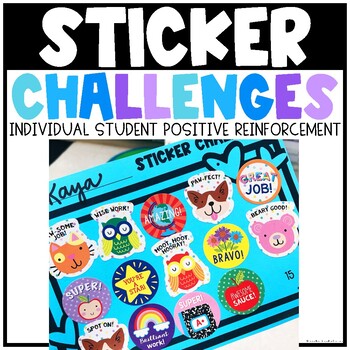 Preview of Sticker Challenges {ULTIMATE BUNDLE}