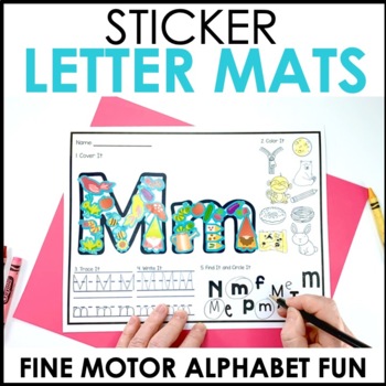 Letter stickers
