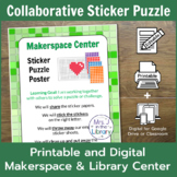 Sticker Puzzle Library Center for StickTogether® Poster