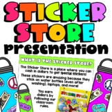 Sticker Store Presentation | Introduction PowerPoint for C