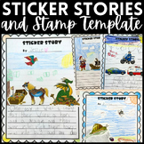 Sticker and Stamp Stories Writing Station
