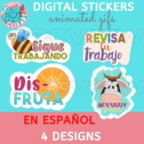 Stickers Animados Motivacionales para Google Classroom, Sl