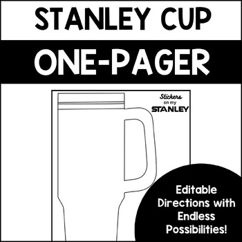 Preview of Stickers on my Stanley / One-Pager Review / One Pager Stanley Cup