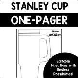Stickers on my Stanley / One-Pager Review / One Pager Stanley Cup