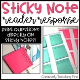Sticky Note Reader Response