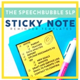 Sticky Note Reminder Templates