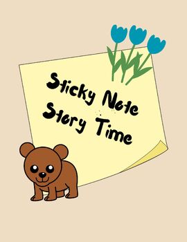 Preview of Sticky Note Story Time: Finding Spring By: Carin Berger