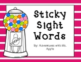 Sticky Sight Words