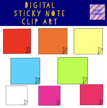 Preview of Sticky note clip art