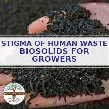 Preview of Stigma of Human Waste Biosolids for Growers - Science Worksheet Print or Google