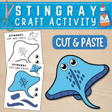 Stingray Craft | Sea Life Activity | Ocean Animal Craft | 