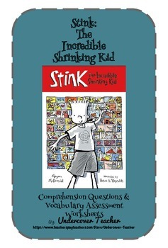 Stink The Incredible Shrinking Kid 4 Quizzes