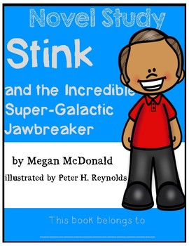 Preview of Stink and the Incredible Super-Galactic Jawbreaker - Novel Study/Comprehension