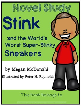 Preview of Stink and the World's Worst Super-Stinky Sneakers - Novel Study/Comprehension