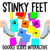 Stinky Feet Review Game/ Math Stinky Foot Game 