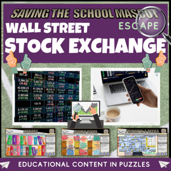 Preview of Stock Exchange Wall Street Escape Room