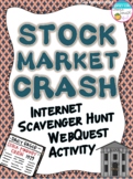 Stock Market Crash Differentiated Internet Scavenger Hunt 