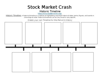 stock market crash assignment