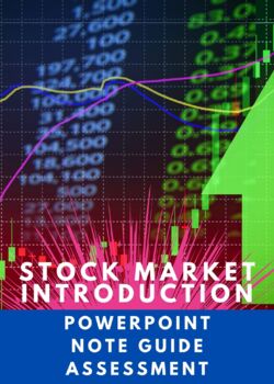 Preview of Stock Market Introduction Vocabulary A-Z with 2 Quizzes