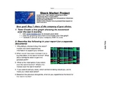 Stock Market Project - 7.SP.1, 7.SP.4, 7.SP.6