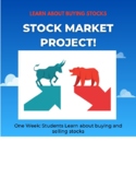 Stock Market Project - For Beginners - One Week - Middle to High School