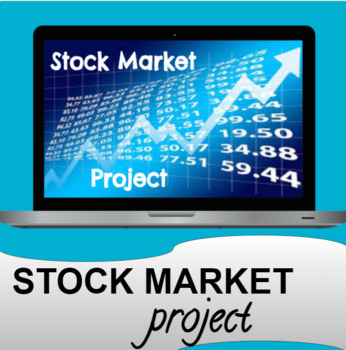 Preview of Stock Market Project Math | Life Skills | Personal  Finance