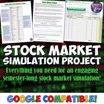 Preview of Stock Market Simulation Project