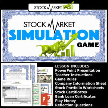Preview of The Great Depression | Stock Market Crash Simulation Game