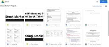 Preview of Stock Market Simulation Project, Grade 7 Math, PBL Extended Project