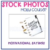 Stock Photo: Motivational Planner -Personal & Commercial Use