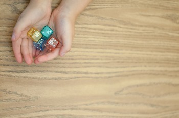 Preview of Stock Photo: Math Double Dice -Personal & Commercial Use