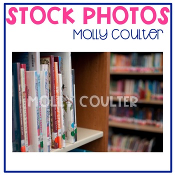 Preview of Stock Photo: Library Books #2 -Personal & Commercial Use