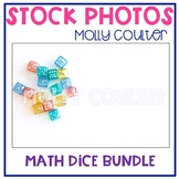 Stock Photo: Math Dice BUNDLE -Personal & Commercial Use