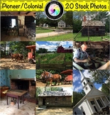 Stock Photos: Colonial Pioneer Revolutionary War Period Bundle