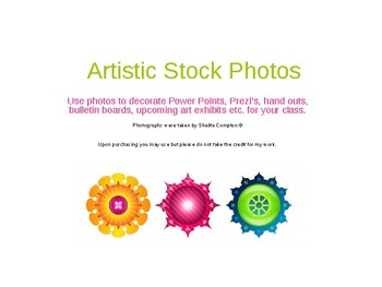 Preview of Stock Photos For Your Art Room!!!