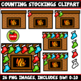 Stocking Counting Clipart
