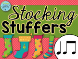 Stocking Stuffers {ta and titi rhythm game}