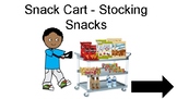 Stocking the Snack Cart - Interactive Powerpoint for Trans