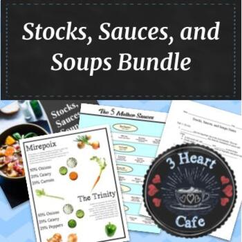 Preview of Stocks, Sauces, and Soups Bundle