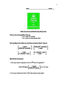 Preview of Stoichiometry!